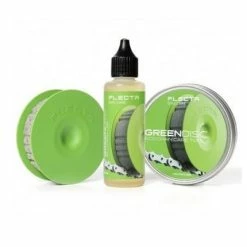 FLECTR Green Disc Kettenpflege Tool + Bio Chain Lube Set