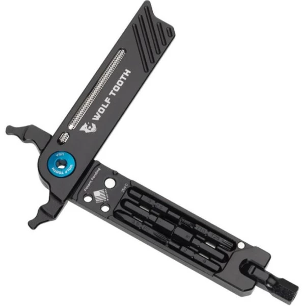 Wolf-tooth Wolf Tooth Multitool 8-Bit Black-Blue 3 Wolf-tooth Wolf Tooth Multitool 8-Bit Black-Blue