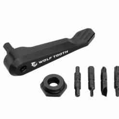 Wolf-tooth Wolf Tooth Axle Handle Multitool Black