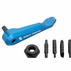 Wolf-tooth Wolf Tooth Axle Handle Multitool Blue